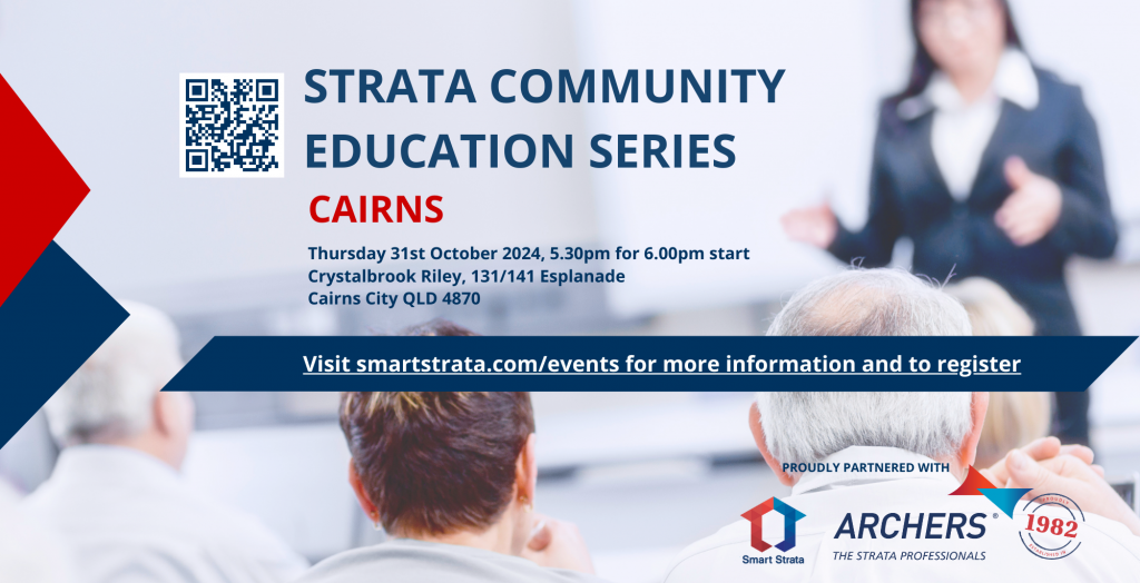 STRATA SEMINAR 31ST OCT 2024 – CAIRNS