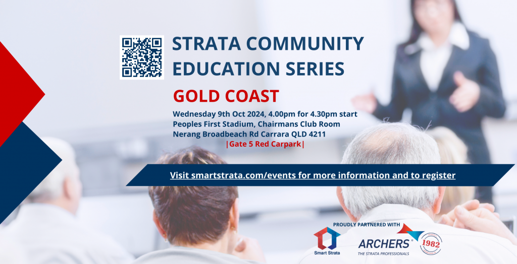 STRATA SEMINAR 9TH OCT 2024 – GOLD COAST