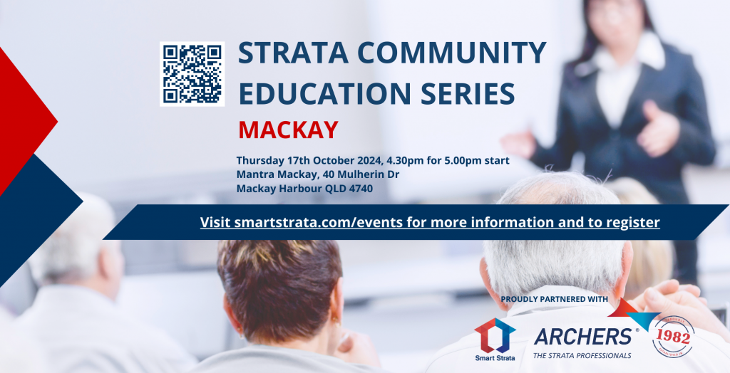 STRATA SEMINAR 17TH OCT 2024 – MACKAY