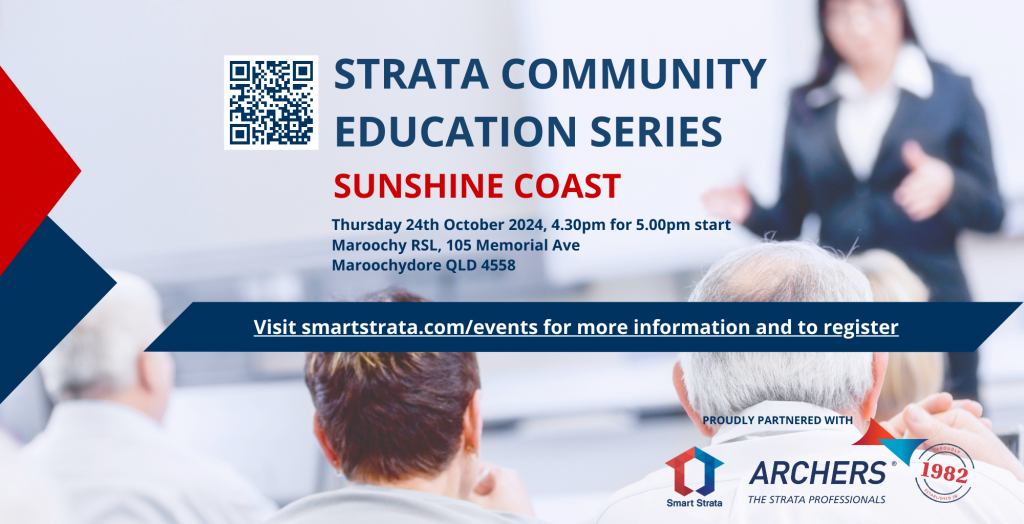 STRATA SEMINAR 24TH OCT 2024 – SUNSHINE COAST