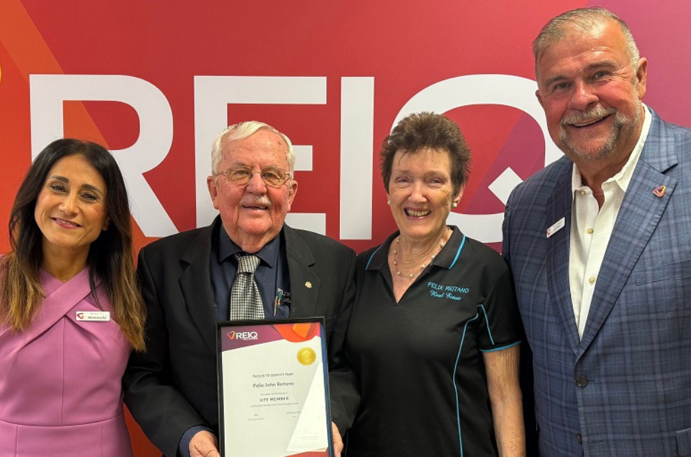 REIQ welcomes new Life Member Felix Reitano