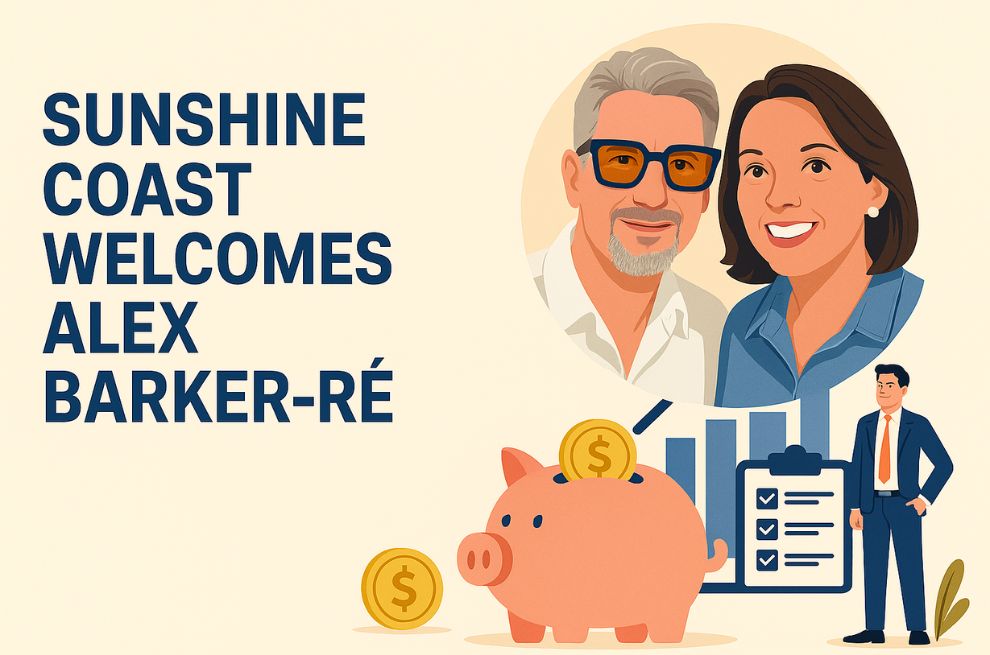 SUNSHINE COAST WELCOMES ALEX BARKER-RÉ