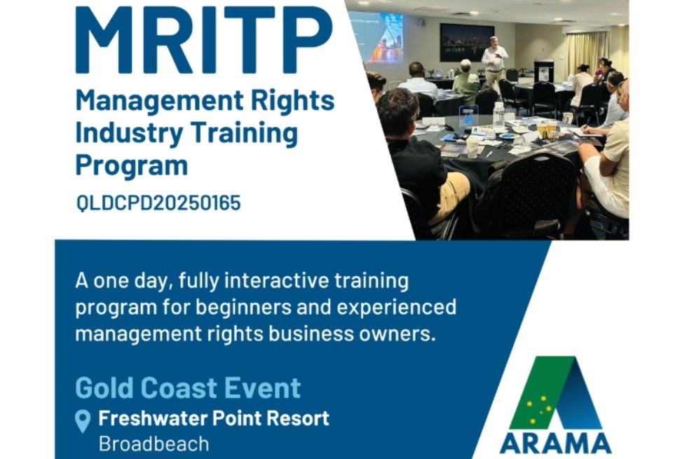 Management Rights Industry Training Program – Gold Coast (MRITP)